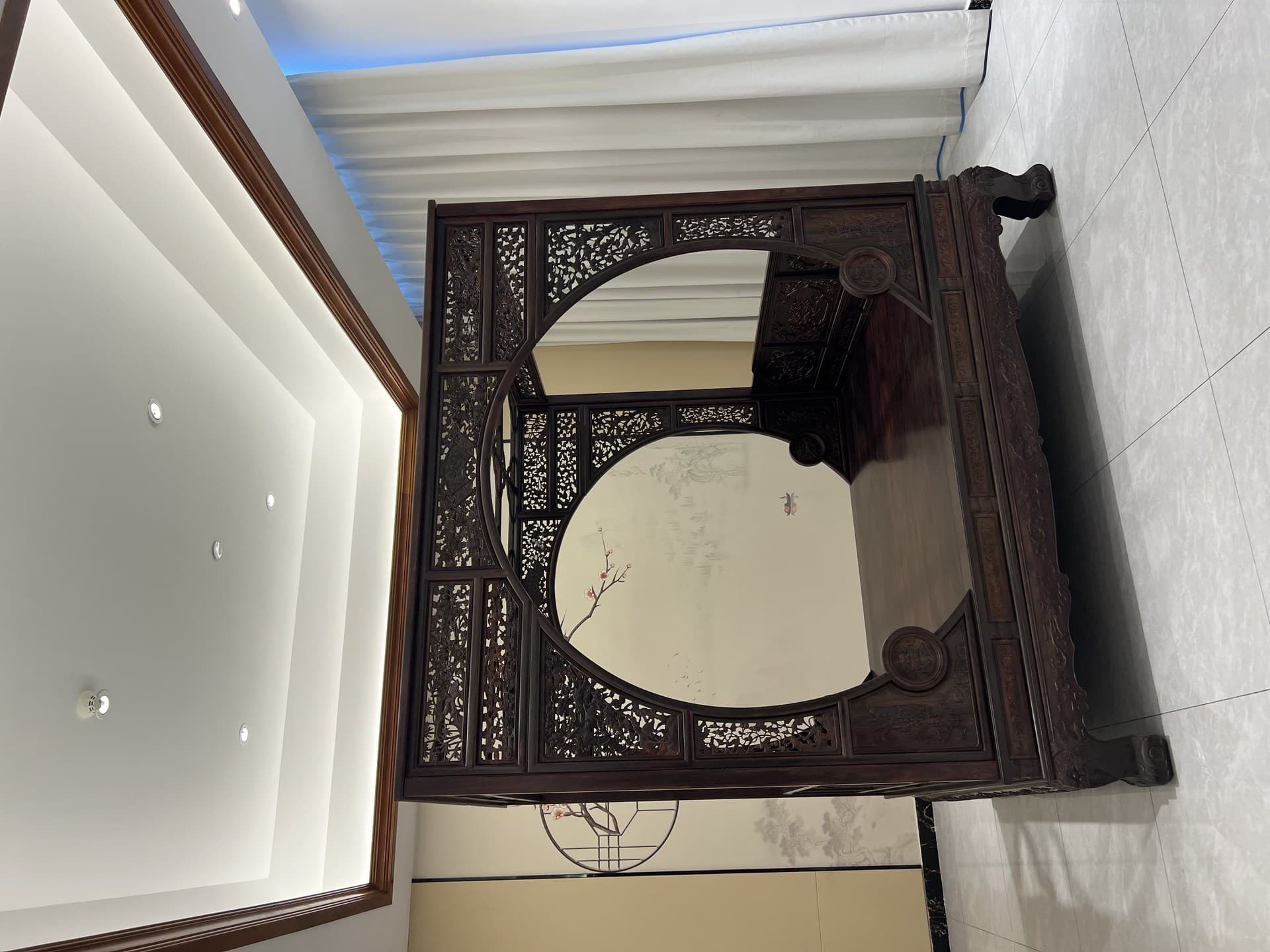 印度小叶紫檀架子床